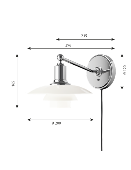 Comprar Louis Poulsen PH 2/1 aplique de pared