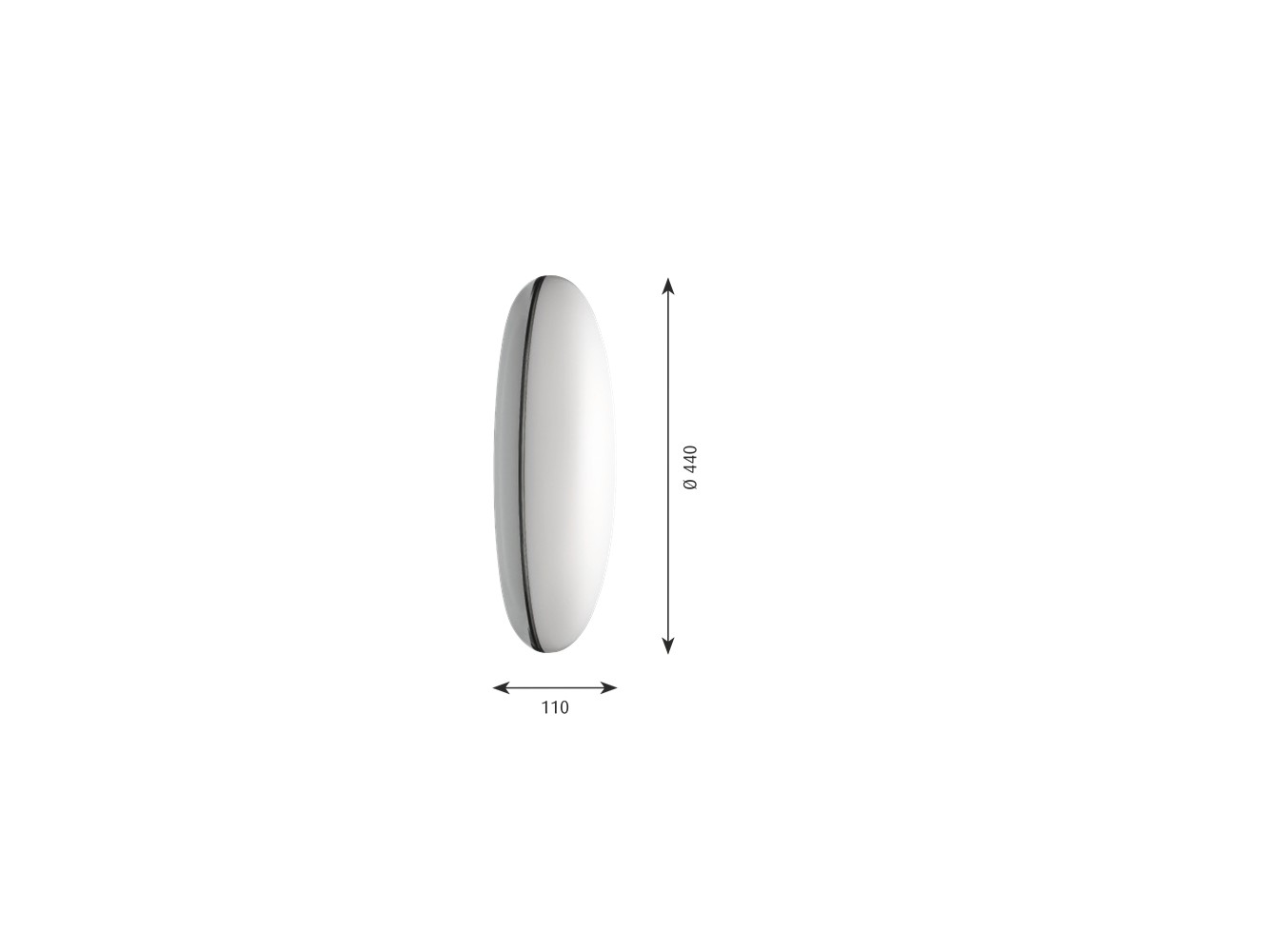 Comprar Louis Poulsen lámpara de techo y pared SILVERBACK 295 LED regulable DALI 3K90