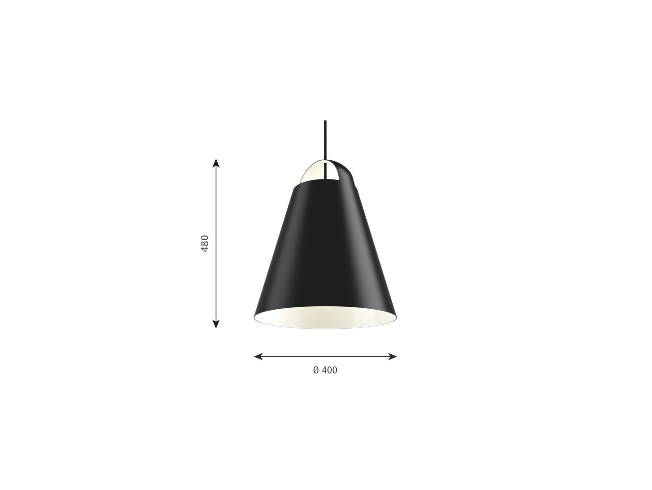 Comprar Louis Poulsen lámpara de suspensión ABOVE 400 100W E27