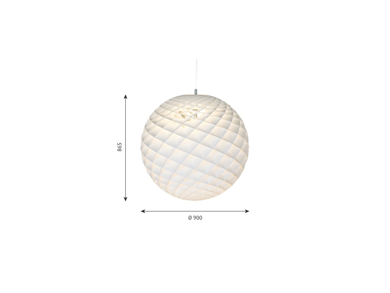 Comprar Louis Poulsen lámpara de suspensión PATERA 900 LED regulable 27K