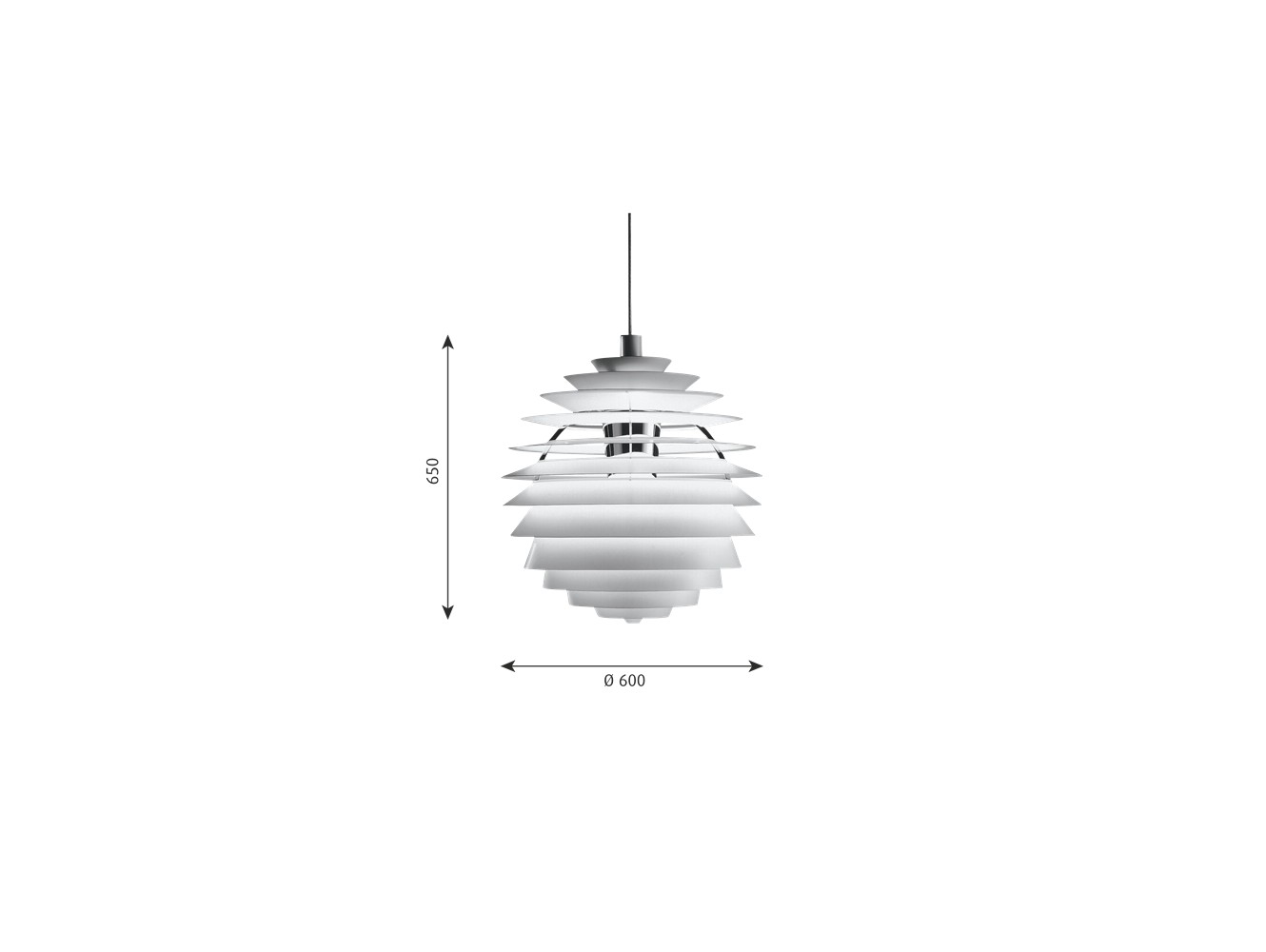 Comprar Louis Poulsen PH LOUVRE LED 27K 90 LED DALI driver interior