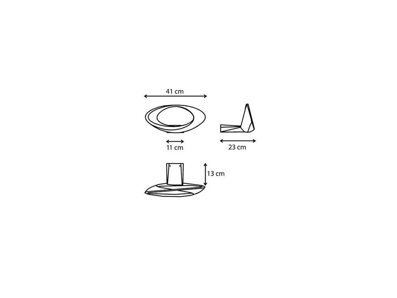Artemide lámpara de pared Cabildo Led F