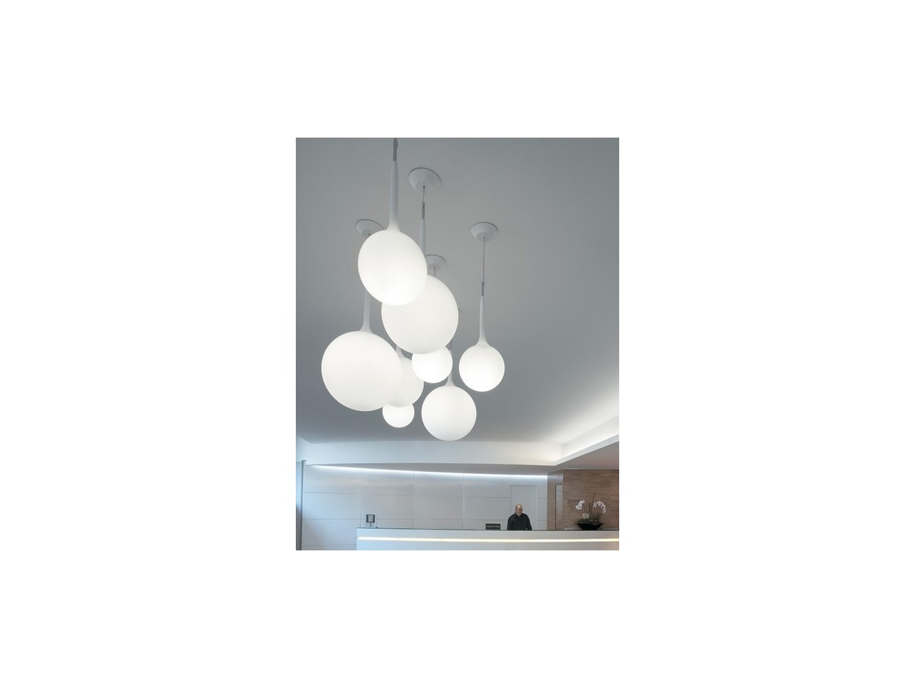 Artemide lámpara de suspensión Castore 140