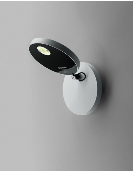 Artemide lámpara de pared Demetra Led W Sin Conm. Blanco