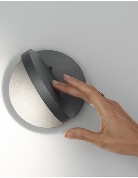 Artemide lámpara de pared Demetra W Con Conmutador