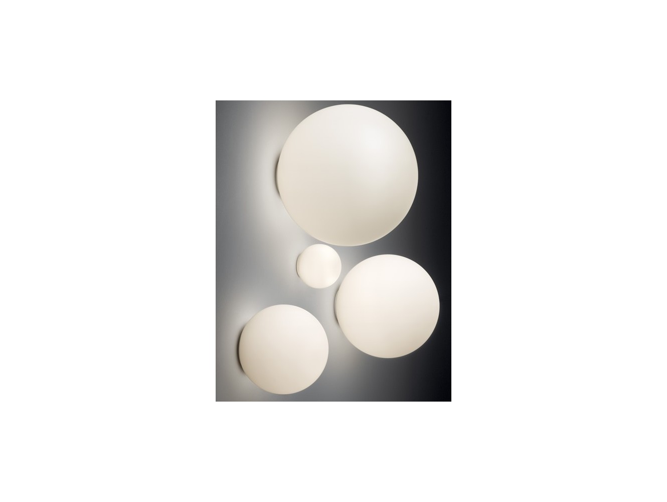 Artemide lámpara de pared Dioscuri 14 C/W