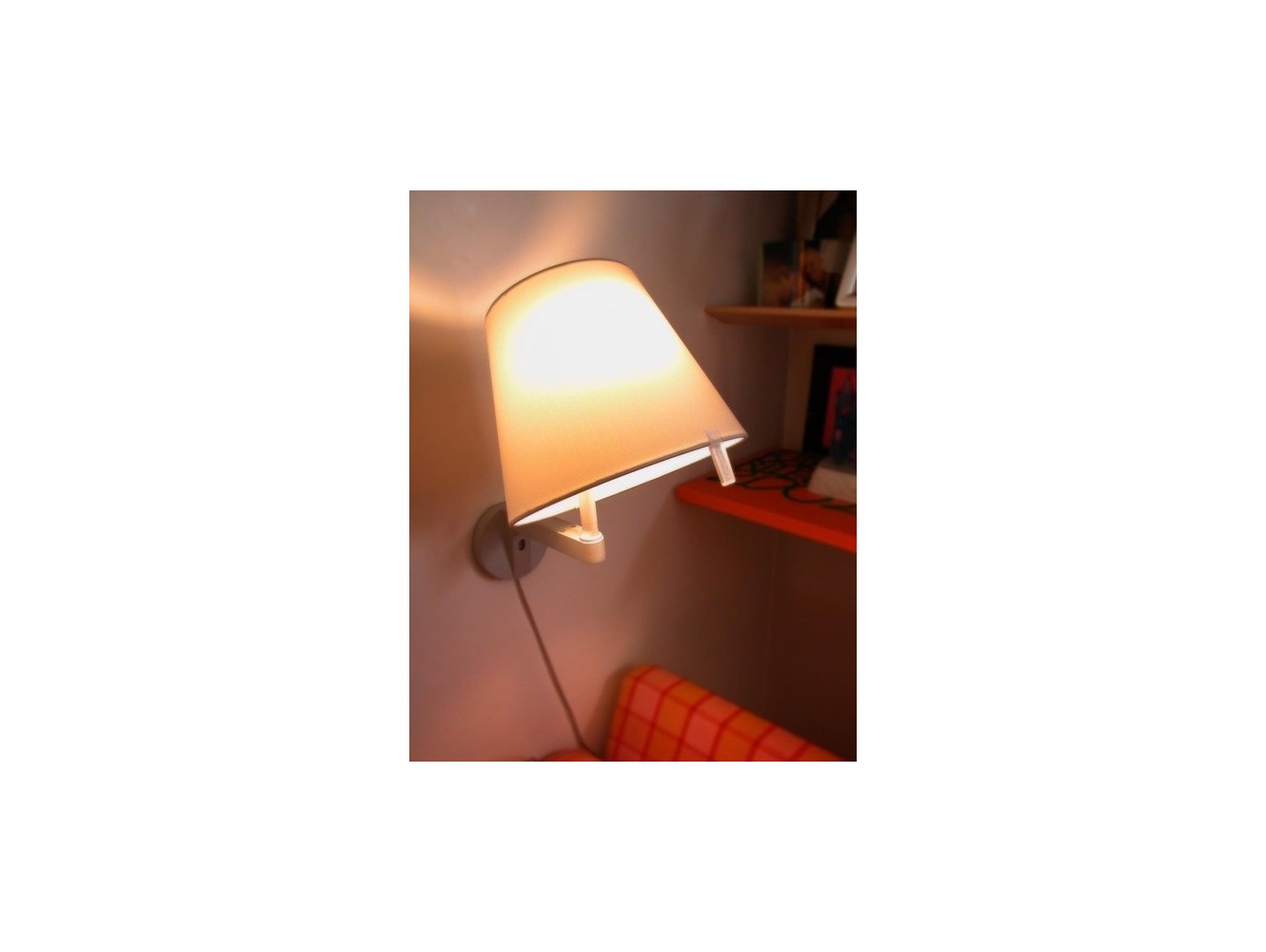 Artemide lámpara de pared Melampo W Con Interruptor