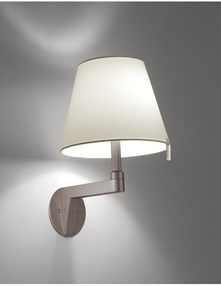Artemide lámpara de pared Melampo W Con Interruptor
