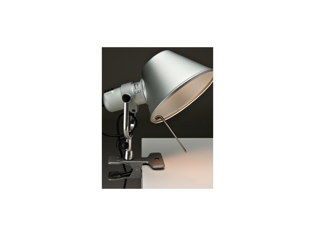 Artemide lámpara de pared Tolomeo Led pinza