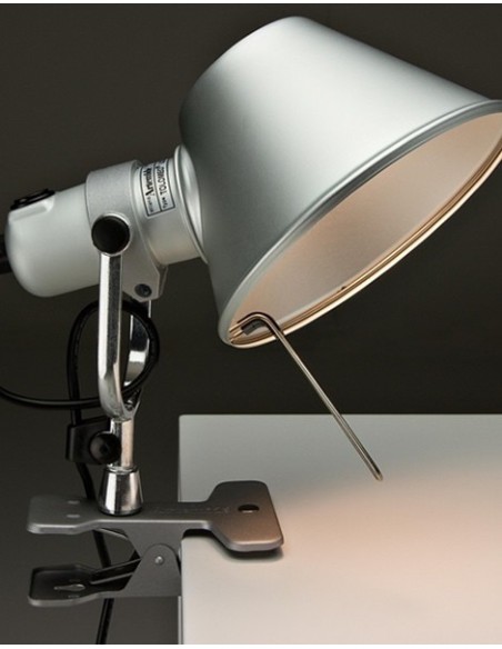 Artemide lámpara de pared Tolomeo Led pinza