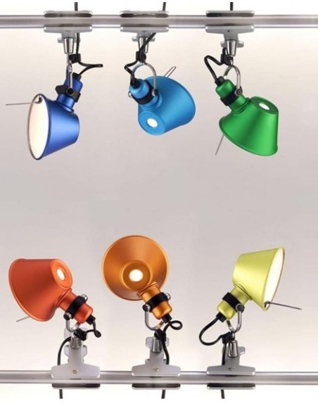 Artemide lámpara de pared Tolomeo Micro Pinza Colores