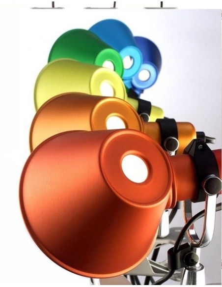 Artemide lámpara de pared Tolomeo Micro Pinza Colores