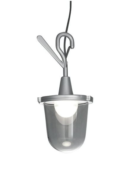 Artemide lámpara de suspensión Tolomeo Lampione Hook