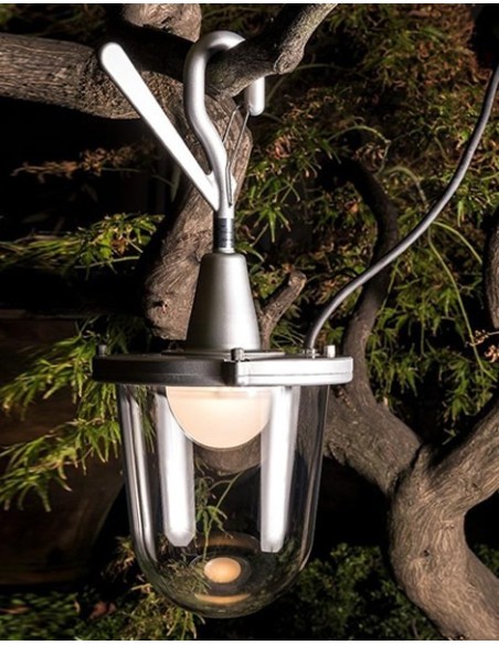 Artemide lámpara de suspensión Tolomeo Lampione Hook
