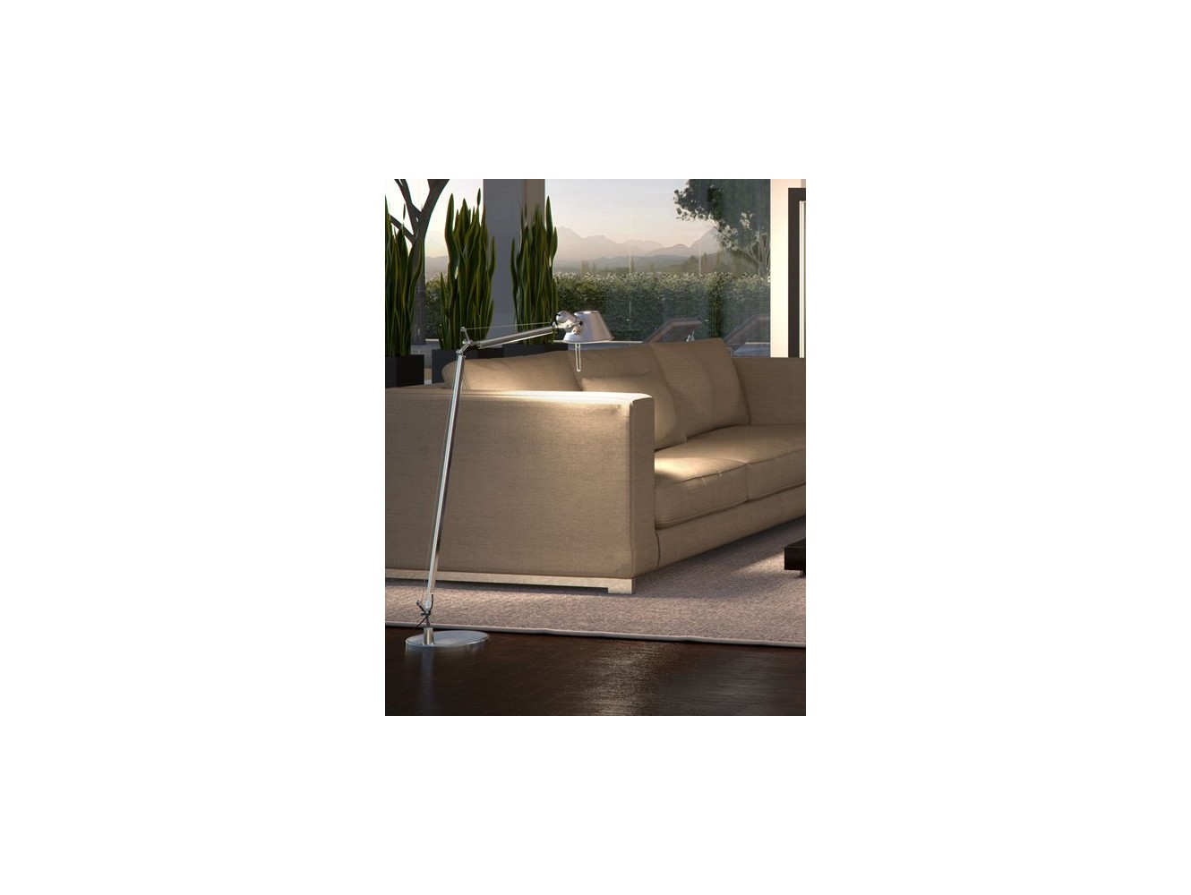 Artemide lámpara Tolomeo Lettura Led (no incluye base)