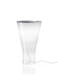 Foscarini Soffio lámpara de sobremesa Aluminio/Blanco