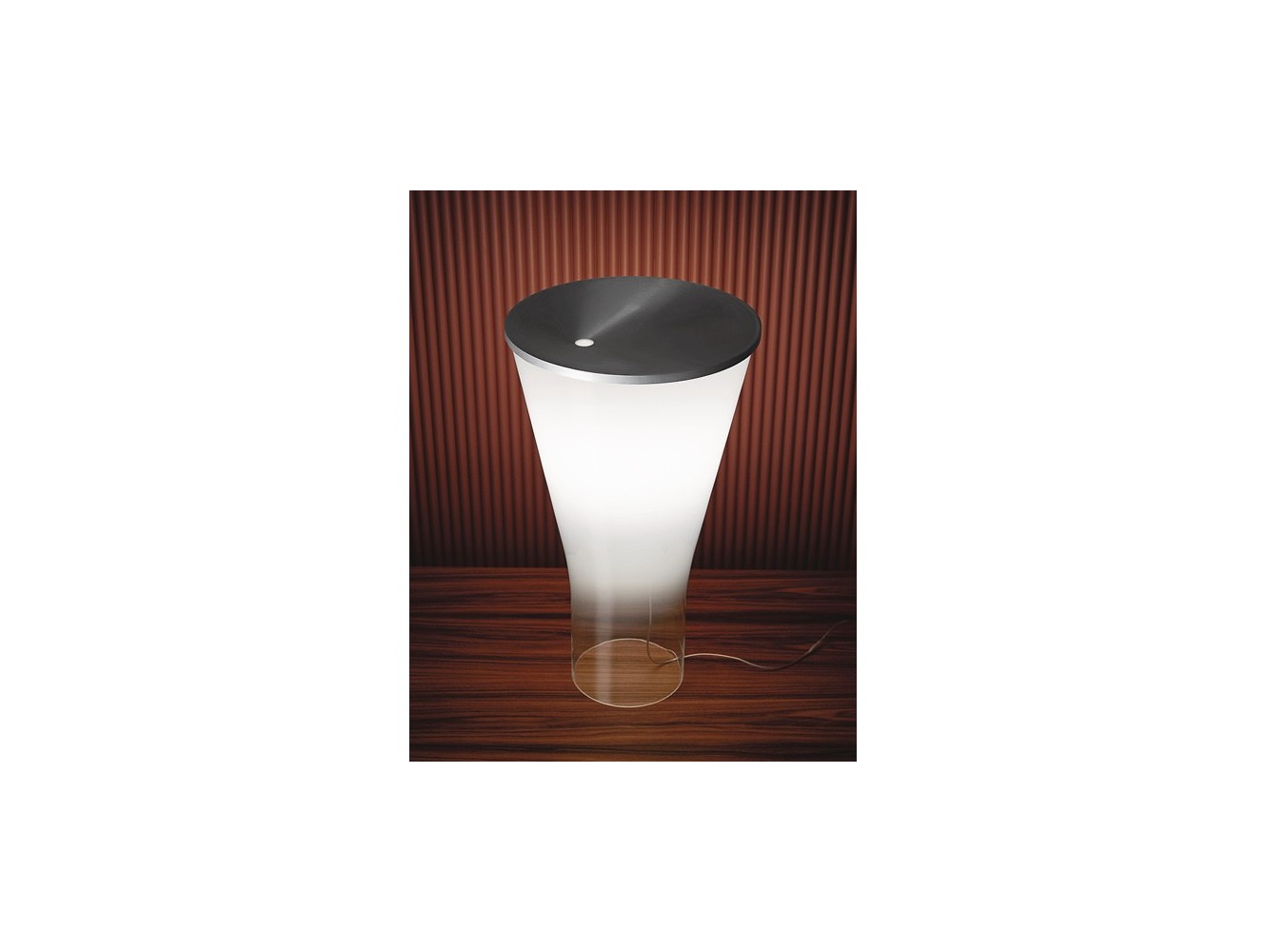 Foscarini Soffio lámpara de sobremesa Aluminio/Blanco
