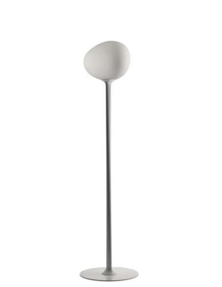 Foscarini Gregg Media lámpara de pie Alta Blanco