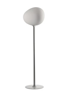 Foscarini Gregg Grande lámpara de pie Alta Blanco