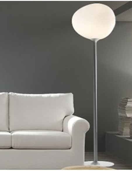 Foscarini Gregg Grande lámpara de pie Alta Blanco