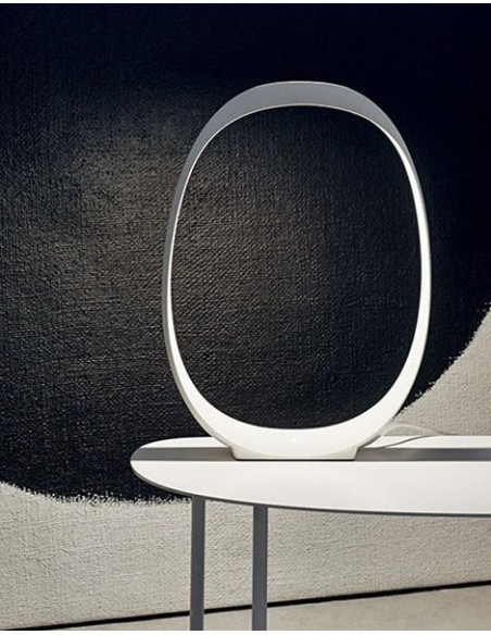 Foscarini Anisha Grande lámpara de sobremesa Blanco