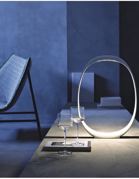 Foscarini Anisha Pequeña lámpara de sobremesa Blanco