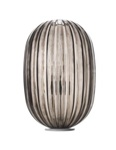 Foscarini Plass Media lámpara de sobremesa Gris