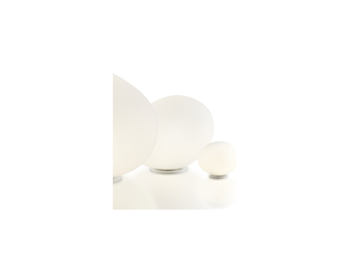Foscarini Gregg Media lámpara de sobremesa Blanco Dimmer