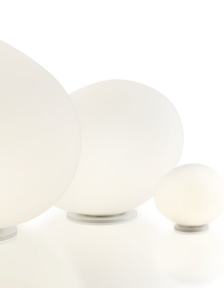 Foscarini Gregg Media lámpara de sobremesa Blanco Dimmer