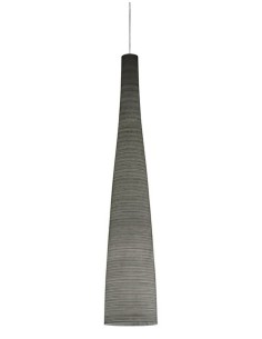 Foscarini Tite 1 lámpara de suspensión Negro H.3,5M.