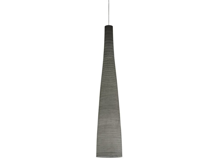 Foscarini Tite 1 lámpara de suspensión Negro H.3,5M.