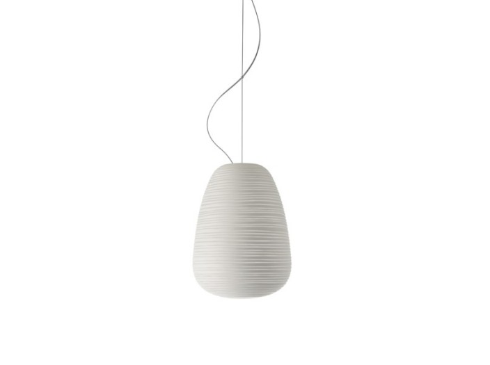 Foscarini Rituals 1 lámpara de suspensión E27 Blanco H.3,5M.