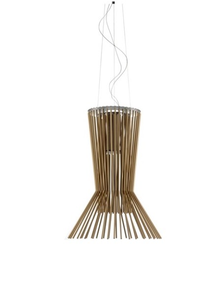 Foscarini Allegretto Vivace lámpara de suspensión Cobre H.3,5M.