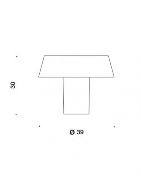 Artemide lámpara de sobremesa Amami