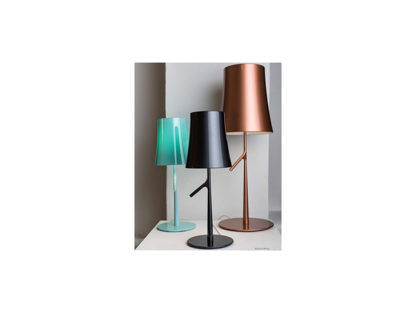 Foscarini Birdie Grande lámpara de sobremesa Led