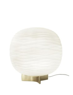 Foscarini Gem lámpara de sobremesa Blanco