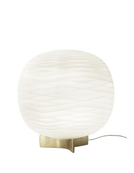 Foscarini Gem lámpara de sobremesa Blanco