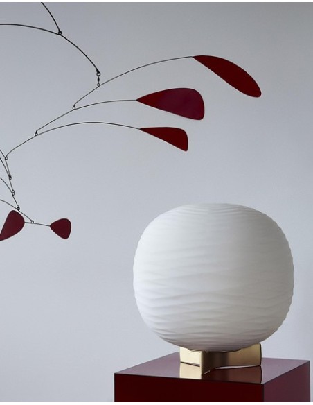 Foscarini Gem lámpara de sobremesa Blanco