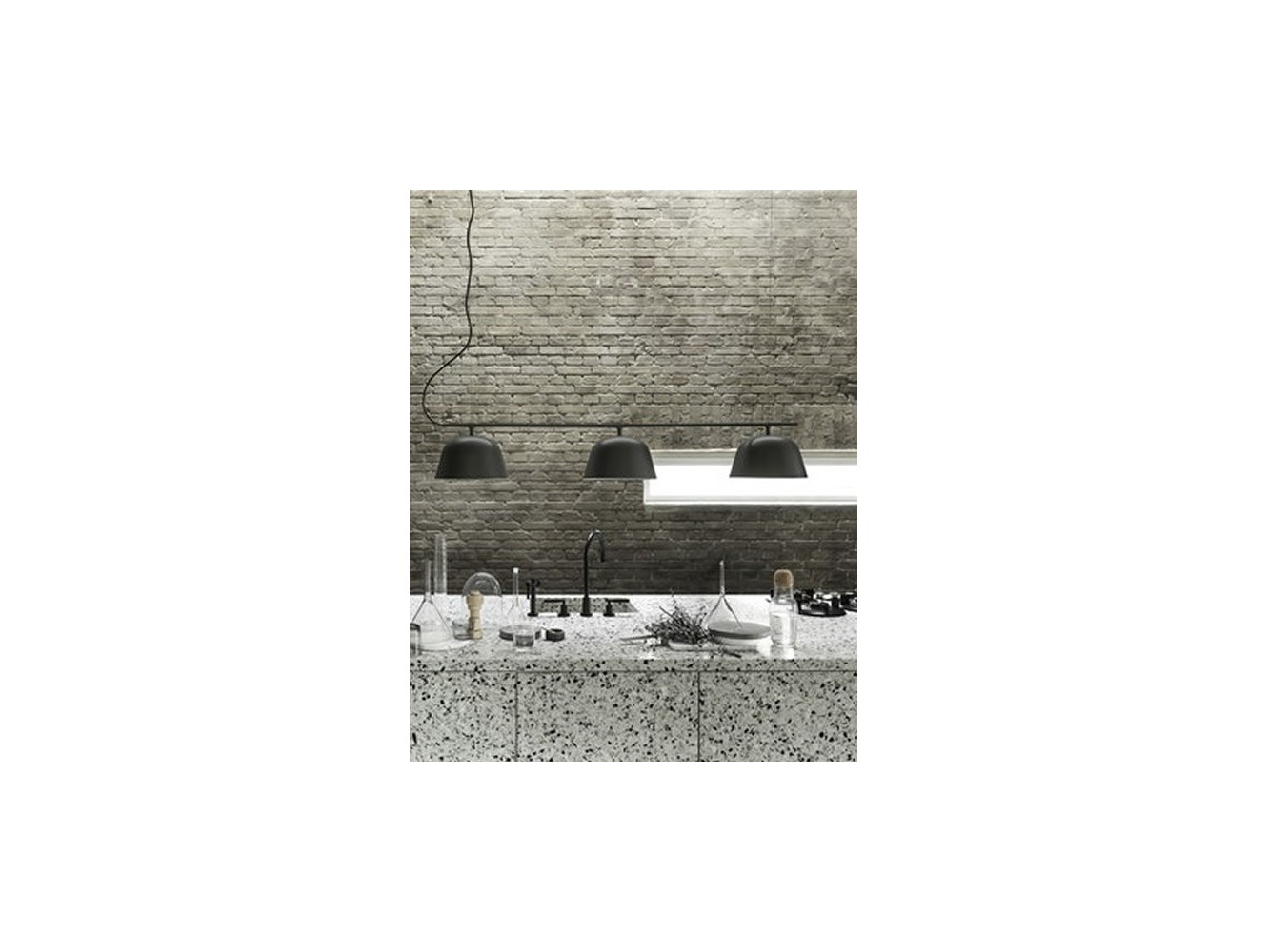 Muuto Ambit Rail Lamp lámpara de suspensión 3x60W E14 Blanco