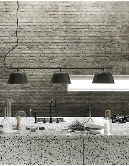 Muuto Ambit Rail Lamp lámpara de suspensión 3x60W E14 Blanco