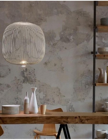 Foscarini Spokes 2 lámpara de suspensión Dimmer H 3,5 M
