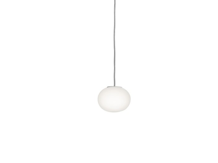 Flos Lámpara de suspensión Mini Glo-Ball S Blanco