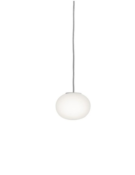 Flos Lámpara de suspensión Mini Glo-Ball S Blanco