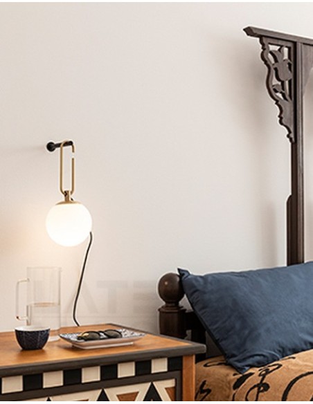 Artemide lámpara de pared Nh W