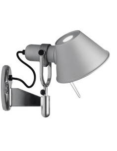 Artemide lámpara de pared Tolomeo Faretto New con interruptor on/off