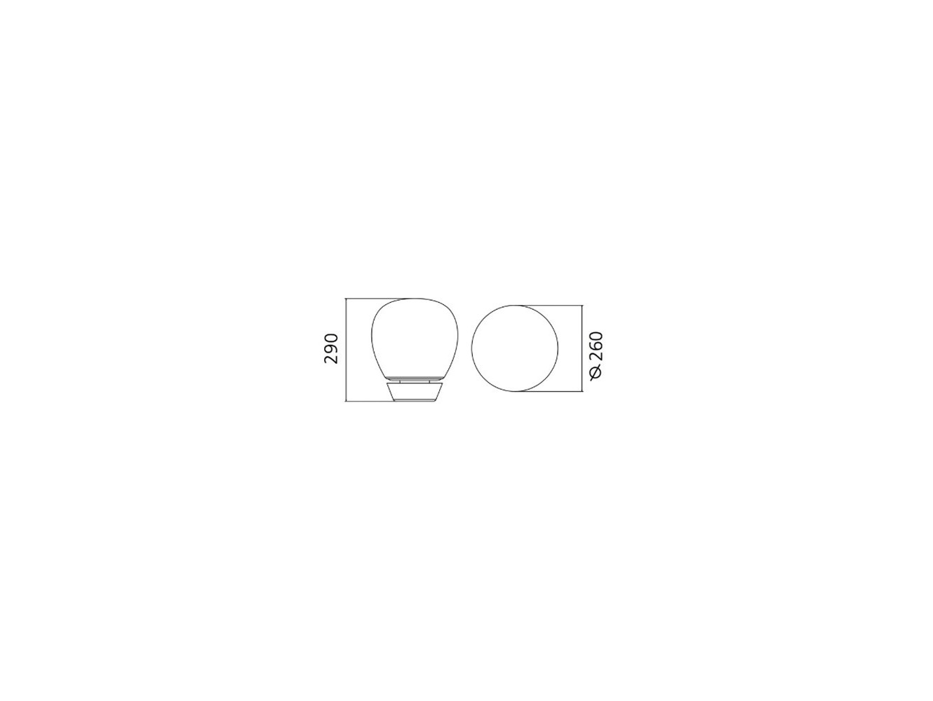 Artemide lámpara de sobremesa Empatia 26 Led T