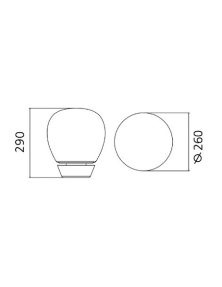 Artemide lámpara de sobremesa Empatia 26 Led T
