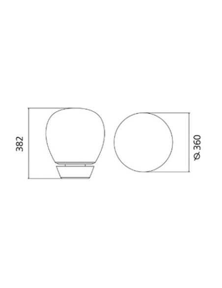 Artemide lámpara de sobremesa Empatia 36 Led T