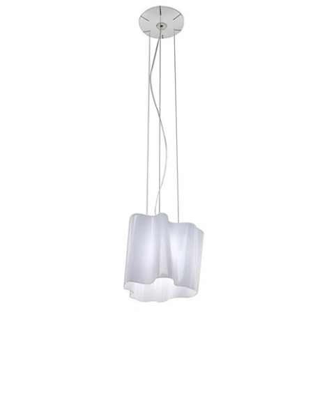 Artemide lámpara de suspensión Logico Mini S Dif. Seda Pulida