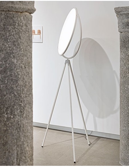 Flos Lámpara de pie Superloon Blanco